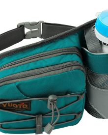 Waist Pack with Water Bottle Holder for Running Walking Hiking Fanny Pack Hydration Belt