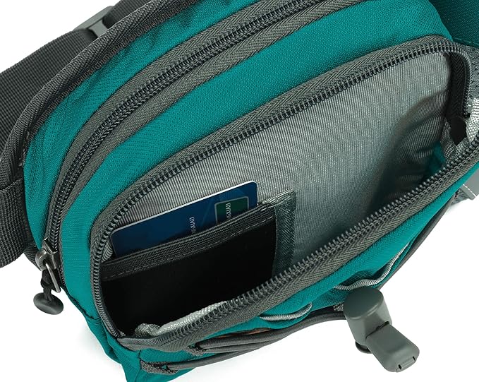 Waist Pack with Water Bottle Holder for Running Walking Hiking Fanny Pack Hydration Belt - Image 2